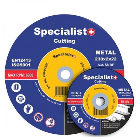 Picture of Disks metālam Specialist 230x2x22