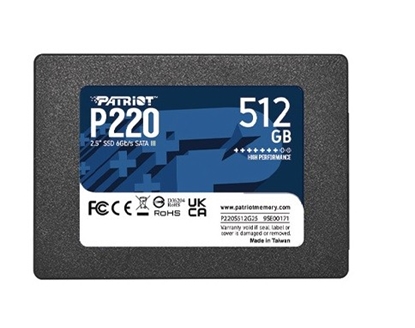 Attēls no Dysk SSD 512GB P220 550/500MB/s SATA III 2.5 cala