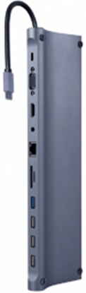 Picture of Dokstacija Gembird USB Type-C 11-in-1