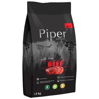 Picture of DOLINA NOTECI Piper Animals with beef - dry dog food - 12 kg