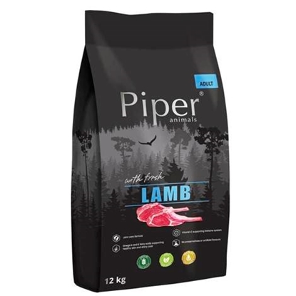 Attēls no DOLINA NOTECI Piper Animals with lamb - dry dog food - 12 kg