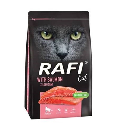 Attēls no DOLINA NOTECI Rafi Sterilised Cat with Salmon - Dry Cat Food - 7 kg