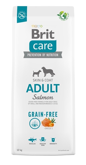 Picture of BRIT Care Adult Salmon - dry dog food - 12 kg