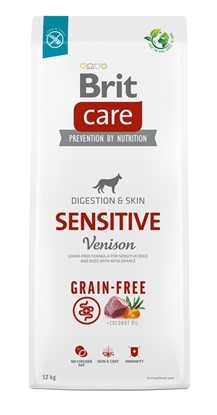 Picture of BRIT Care Sensitive Venison - dry dog food - 12 kg