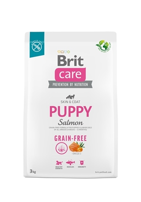 Picture of BRIT Care Puppy Salmon - dry dog food - 3 kg