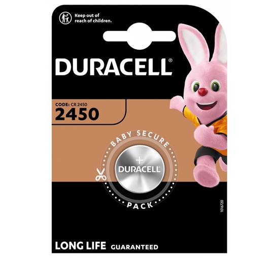 Picture of Duracell Battery DL2450 BL1 CR2450, Lithium, 1 pc(s)