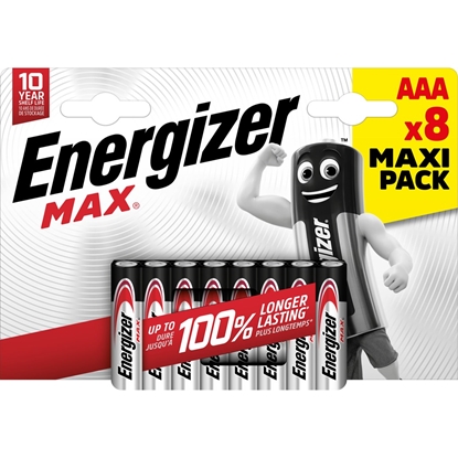Изображение ENERGIZER BATTERIES MAX AAA LR03 /8 ECO