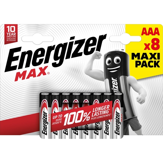 Изображение ENERGIZER BATTERIES MAX AAA LR03 /8 ECO