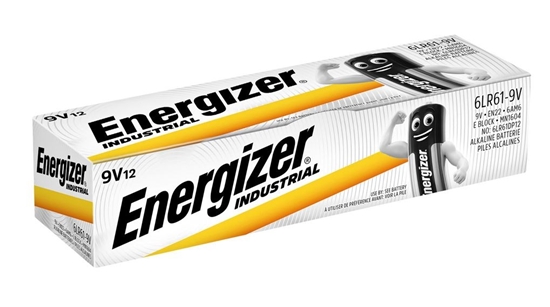 Picture of ENERGIZER BATTERIES INDUSTRIAL PRO 6LR61 9V 12 PCS