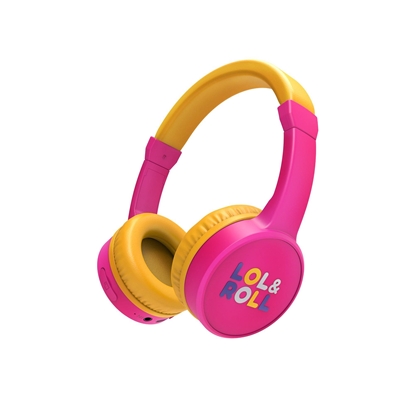 Attēls no Energy Sistem Lol&Roll Pop Kids Bluetooth Headphones Pink | Energy Sistem | Lol&Roll Pop | Kids Headphones | Built-in microphone | Wireless | Over-Ear | Bluetooth | Wireless | Pink