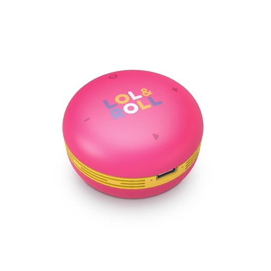 Picture of Energy Sistem Lol&Roll Pop Kids Speaker Pink Energy Sistem | Speaker | Lol&Roll Pop Kids | 5 W | Bluetooth | Pink | Wireless connection