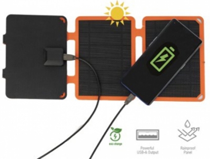 Изображение Enerģijas krātuve 4smarts Solar Panel VoltSolar Compact with USB 10W