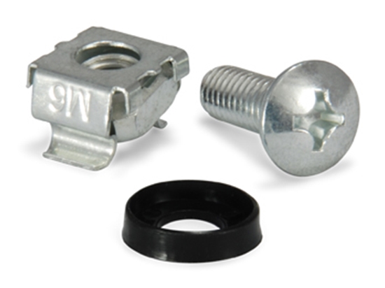 Picture of Equip M6 Cage Nut and Screw Set, 50 Sets