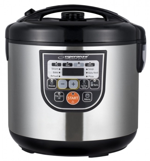 Picture of Esperanza EKG011 multi cooker 5 L 860 W Black, Stainless steel