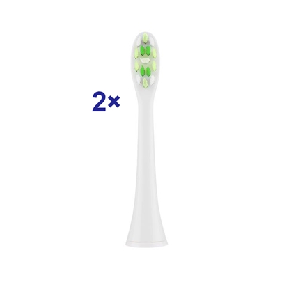 Attēls no ETA | Toothbrush replacement | WhiteClean ETA070790400 | Heads | For adults | Number of brush heads included 2 | Number of teeth brushing modes Does not apply | White