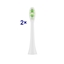 Attēls no ETA | Toothbrush replacement | WhiteClean ETA070790400 | Heads | For adults | Number of brush heads included 2 | Number of teeth brushing modes Does not apply | White
