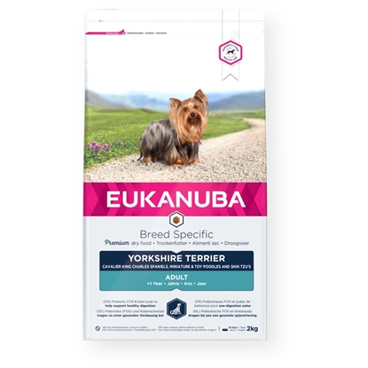 Attēls no EUKANUBA Breed Specific Adult Yorkshire Terrier - dry dog food - 2 kg