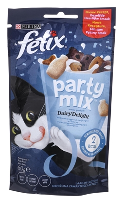 Attēls no FELIX Party Mix Dairy Delight - Cat snack - 60g