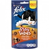 Изображение FELIX Play Tubes Chicken, Liver - dry cat food - 50 g