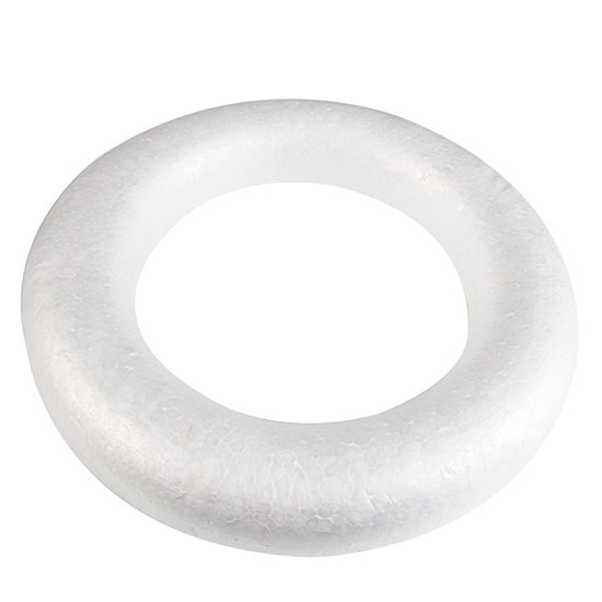 Picture of Fl.dekors Riņķis putoplasta, plakans 30cm