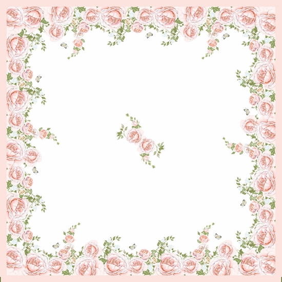 Изображение Galdauts Duni 84x84cm Rose Glory