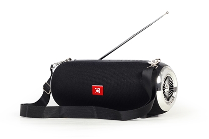 Picture of Gembird SPK-BT-17 portable Bluetooth speaker with FM-radio, black