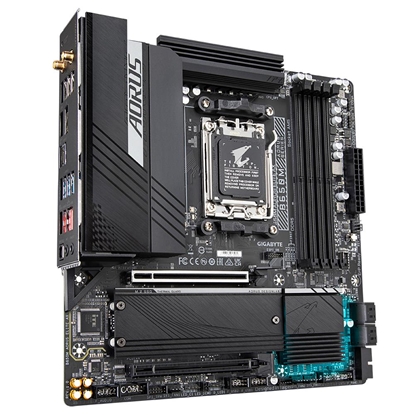 Picture of Gigabyte B650M AORUS ELITE AX motherboard AMD B650 Socket AM5 micro ATX