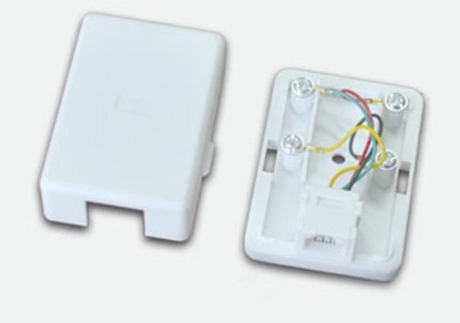 Изображение Alantec Gniazdo telefoniczne natynkowe 1xRJ11 (6P4C) - GN009