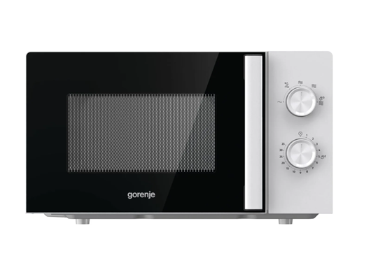 Изображение GORENJE Microwave Oven MO20E1WH Free standing, 20 L, 800 W, Grill, White