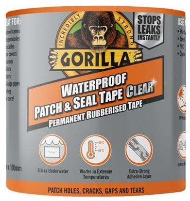 Изображение Gorilla tape Patch & Seal 2.4m, clear