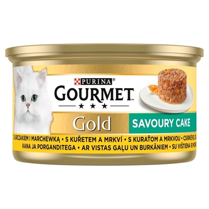 Attēls no GOURMET GOLD - Savoury Cake with Chicken and Carrot 85g