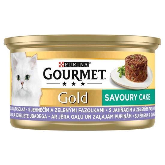 Изображение GOURMET GOLD - Savoury Cake with Lamb and Green Beans 85g