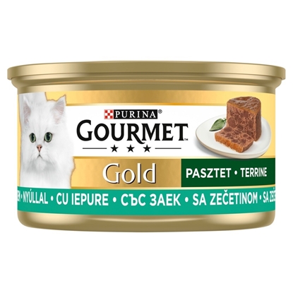 Изображение GOURMET Gold Rabbit - wet cat food - 85g