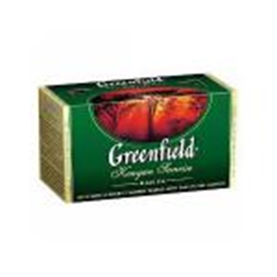 Изображение GREENFIELD Kenyan Sunrice melnā tēja 25x2g