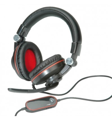 Attēls no G-SOUND Headset for Gamers, 5.1 Channel, USB