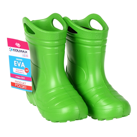 Picture of Gumijas zābaki bērnu EVA 051 izm:34 zaļi