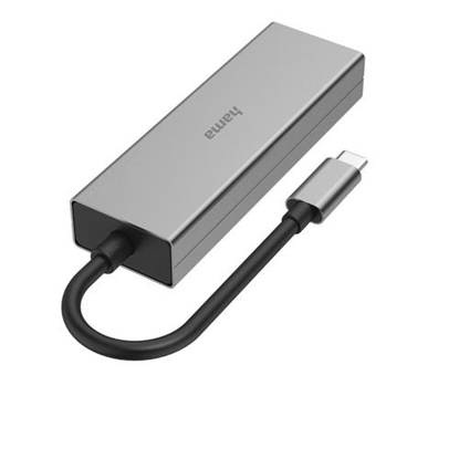 Изображение HUB USB Hama 2x USB-C  + 2x USB-A 3.2 Gen1 (002001360000)
