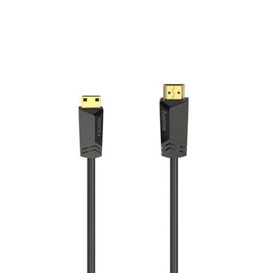 Изображение Kabel Hama HDMI Mini - HDMI 1.5m czarny (002050150000)