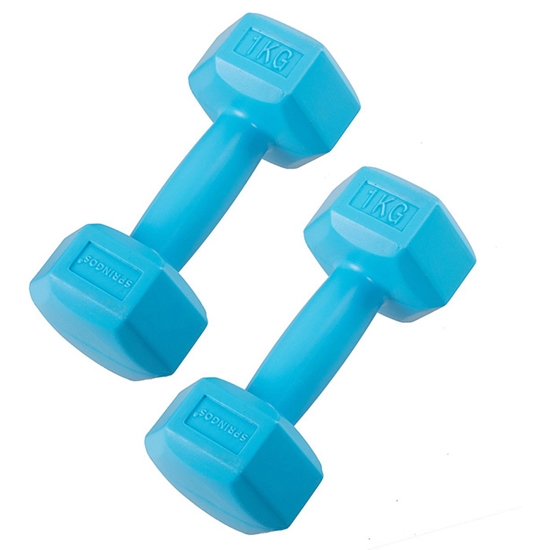 Picture of Hanteles 2x1kg, zilas