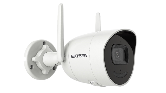 Picture of Hikvision IP Camera DS-2CV2041G2-IDW(E) F2.8 Bullet, 4MP, WiFi, FOV95, H265, IR up to 30m, IP66, White