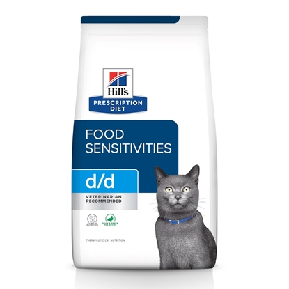 Изображение HILL'S PRESCRIPTION DIET Feline d/d Dry cat food Duck, Peas 1,5 kg