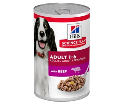 Изображение HILL'S Science Plan Canine Adult Beef - Wet dog food - 370 g