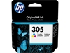 Picture of HP 305 Tri-Color Ink Cartridges, 100 pages, for HP DeskJet 2300, 2710, 2720, Plus 4100