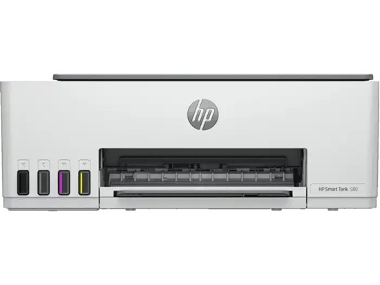 Изображение HP Smart Tank 580 All-in-One Printer, Home and home office, Print, copy, scan, Wireless; High-volume printer tank; Print from phone or tablet; Scan to PDF