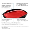 Picture of HP 200 Wireless Mouse - Empress Red