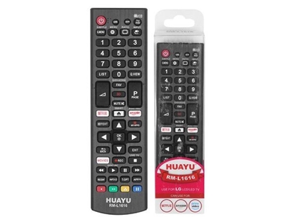 Изображение HQ LXH1616 LG TV remote control LCD / SMART / 3D RM-L1616Black