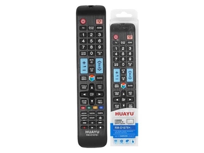 Attēls no HQ LXHD1078 TV remote control SAMSUNG LCD/LED RM-D1078 SMART / 3D / Black