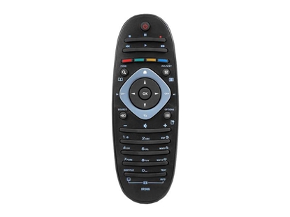 Attēls no HQ LXP006 TV remote control PHILIPS LCD IR006 Black