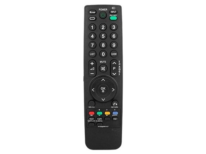 Attēls no HQ LXP0437 LG TV remote control LCD AKB69680437 Black
