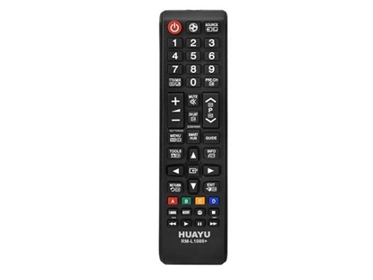 Attēls no HQ LXP108 TV remote control Samsung RM-L1088 Black